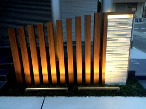 ファサード設置